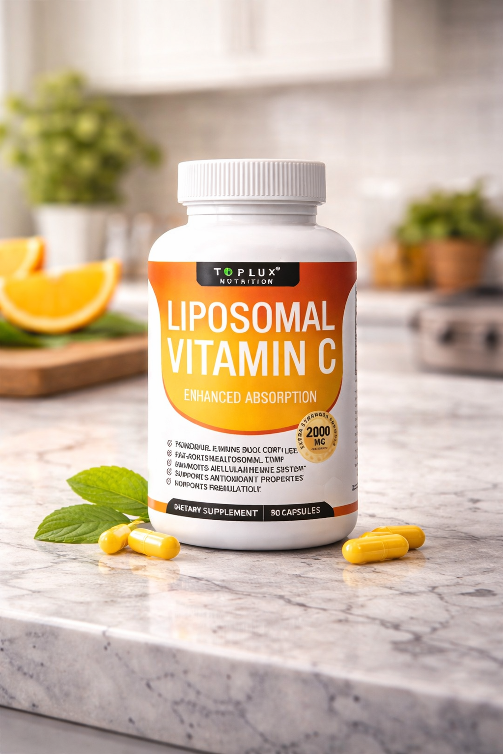 Liposomal Vitamina C: Protección antioxidante de alta potencia