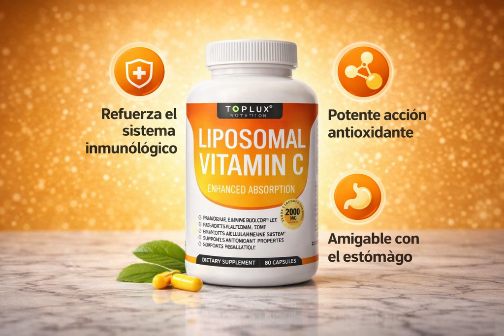 Liposomal Vitamina C: Protección antioxidante de alta potencia